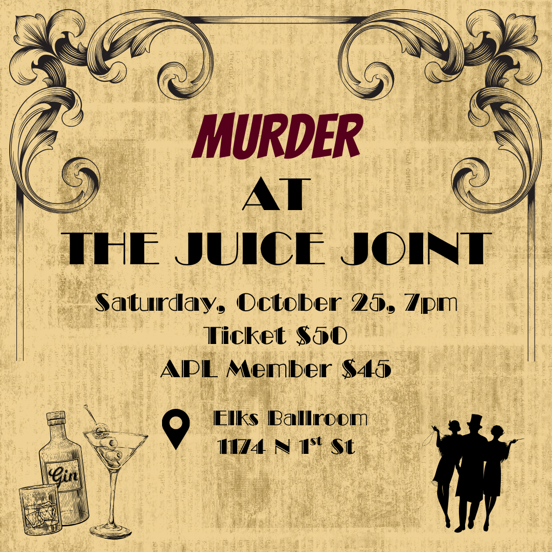 Murder at the Juice Joint - logo